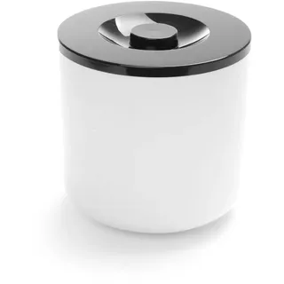 HENDI Eiskübel Weiß, mit Schwarzem Deckel