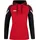 Kapuzenpullover Hoodie Rot/Schwarz 42