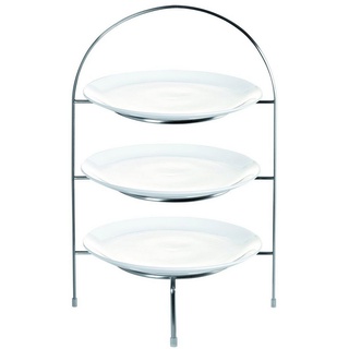 Asa Selection 3-stöckige Etagere A Table Metall Silber Chrom