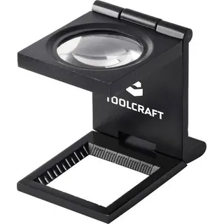 TOOLCRAFT TO-10182525 Fadenzähler Vergrößerungsfaktor: 6 x Linsengröße: (Ø) 28mm