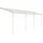 Terrassendach Sierra 670 x 230 cm weiß