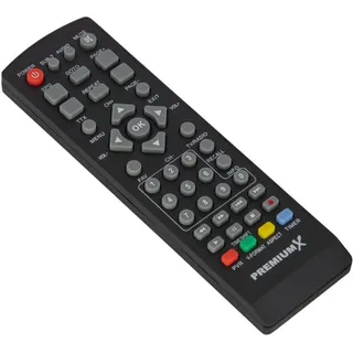 Premium X PremiumX FTA 530C Fernbedienung Infrarot Originalfernbedienung - Schwarz