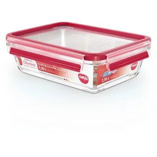Emsa Frischhaltedose rechteckig rot 22,5 x 16,5 cm 1,1 l