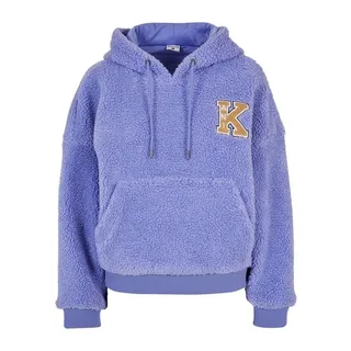 Karl Kani Retro Patch OS Teddy Hoodie Lila S