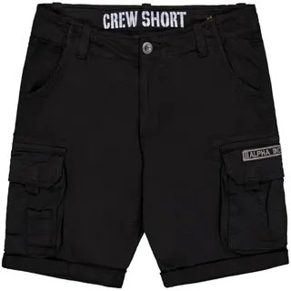 Alpha Industries Crew Cargoshorts Black 30