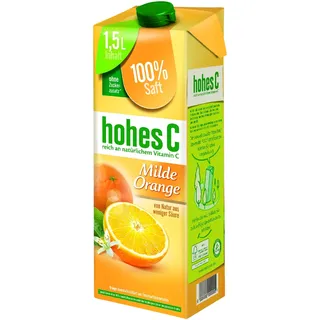 Hohes C Fruchtsaft Milde Orange (1,5 l)