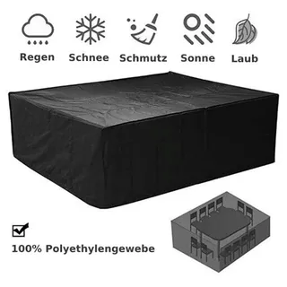 Melko Schutzhülle 180 x 120 x 95 cm Schwarz