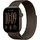 GPS 46 mm Aluminiumgehäuse Dunkelbronze Milanese Armband Dunkelbronze M/L