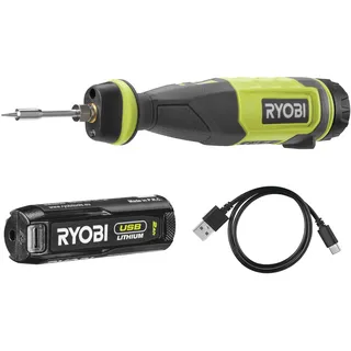 RYOBI Akku-Lötstift 4 V, inklusive Akku und USB-C Ladekabel