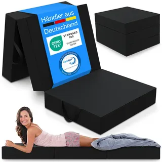 aktivshop Gästematratze 75 x 195 cm H1 Polyester 3 St.