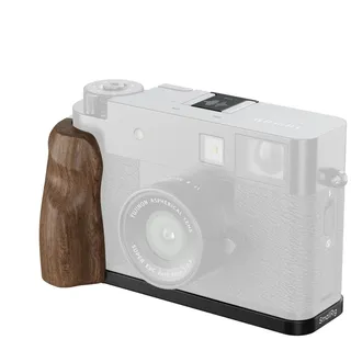 SmallRig 5224 L-Bracket mit Holzgriff für Fujifilm X half schwarz