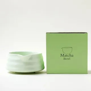 YlobdolY traditionelle, handgefertigte Keramik-Matcha-Schüssel mit Ausgießer, massives glasiertes Porzellan, japanische Tee-Rührschüssel, Geschenkbox