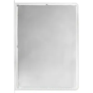 Novus Sichttafel DIN A4, klare Hartfolie) weiß