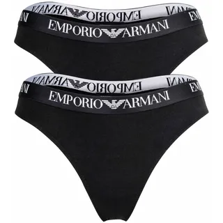 Emporio Armani String 2 St. Schwarz L
