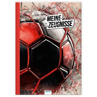 Trötsch Verlag TRÖTSCH Zeugnismappe A4, 10 Hüllen Fußball, 1 St.