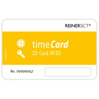 Reiner SCT timeCard Chipkarten 50 (DES), Kontaktfreie Smart Card