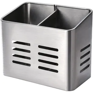 Lipfer Spülkorb, 2-geteilter Küchenutensilienhalter, Abtropfgestell, Essstäbchen, Messer- Und Gabelhalter, Hängender Besteck-trockenkorb, Geschirr-abtropfgestell