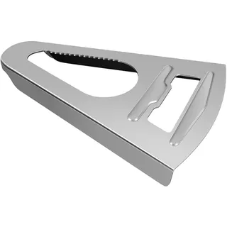 Deckelöffner, Edelstahl Deckelöffner für Gläser und Flaschen, Robust und Langlebig, Einfache Handhabung, Ideal für Küche und Haushalt, Maße 17 x 11 x 2 cm