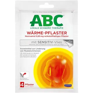 Hansaplast ABC Wärme-Pflaster Sensitiv 14 x 10 cm 4 St.