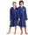 Bademantel ARENA arena Kinder Bademantel Gr 164 navy weiß L 108cm Baumwolle Hausmäntel Bademantel Bademantel Kinder Mädchen Jungen Schwimmbad weich gemütlich