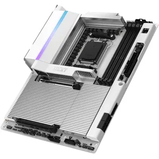 NZXT N9 X870E ATX Mainboard WIFI7/USB4 weiß