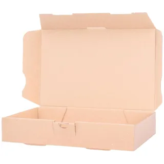 verpacking Maxibriefkartons 240 x 160 x 45 mm Maxibrief MB-3 Braun Versand Post Faltschachtel DIN A5 (Innenmaß 230 x 155 x 41 mm) Versandschachtel Büchersendung (50 Stück)