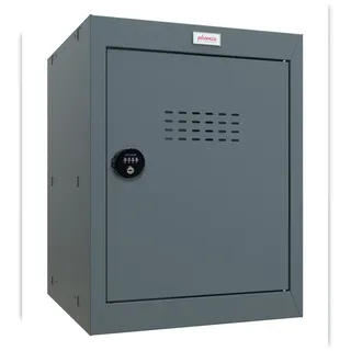 Phoenix CL0544AAC Würfel-Schließfach Cube Locker 66L Anthrazitgrau - Kombinationsschloss - Für Hause, Büro, Fitness, Schüle