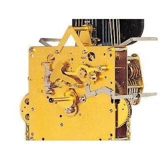 Hermle Standuhrwerk Hermle 451-053, 8-Tage, Pendel 94cm , Schlag auf Gong, Nachtruhe, Westminster