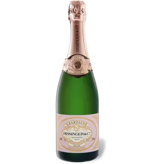 Bissinger Rosé brut, Champagner
