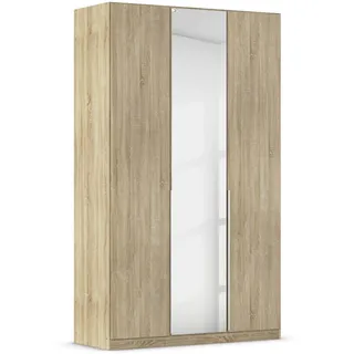 136 x 229 x 54 cm Eiche Sonoma Nachbildung mit Spiegel