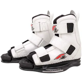 F2 Wakeboard Bindung Team Boot Bindung Wake L/XL (Gr. 43-45) Weiss 2025,