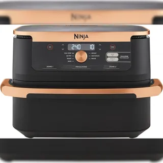 Foodi FlexDrawer AF500EUCP 10,4 l schwarz/kupfer