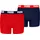BOYS EVERYDAY BASIC BOXER Red/Blue Blue Gr 152