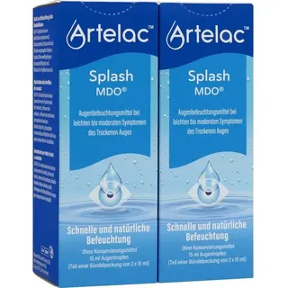 Bausch + Lomb Artelac Splash MDO Augentropfen 2X15 ml