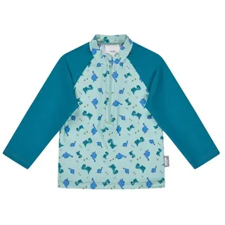 Sterntaler Badeshirt Langarm, Dino eisgrün, 98/104