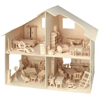 Peter Bausch GmbH & Co. KG Puppenhaus mit Möbeln