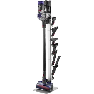 Vevor Staubsaugerständer 126 cm Silber