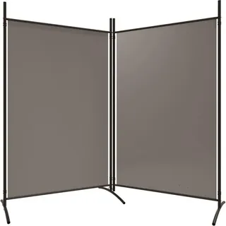 vidaXL Paravent Anthrazit 175x180 cm Stoff
