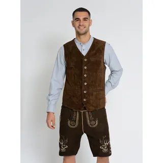 JCC Lederweste "31023011", Herren, Gr. 54, braun, Obermaterial: 100% Rindsleder; Futter: 100% Polyester, Westen