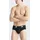 Active Flex Cotton Slip Schwarz Weiß S 3er Pack