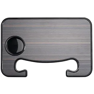 JUZELY Auto Lenkrad Schreibtisch für VW Multivan T6, Tragbare multifunktionale Auto-Lenkrad-Tablett, Lenkrad Computer Tisch Essen Lenkrad Schreibtisch mit Becherhalter,B