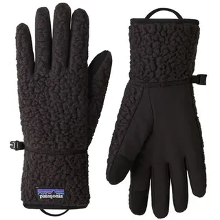 Patagonia Retro Pile Damen Fingerhandschuhe, schwarz