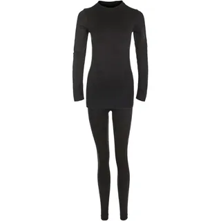Whistler Mall Seamless Unterwäsche Set Schwarz S/M