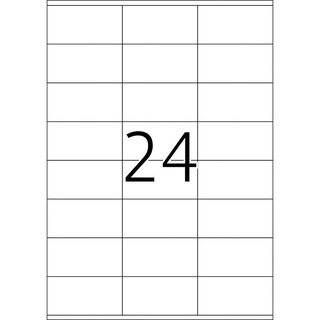 TOP STICK Universal-Etiketten Papier weiß 100