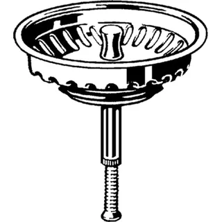 Villeroy & Boch Körbchen für Excenter-Ablaufgarnitur chrom