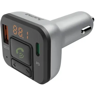 Hama FM Transmitter mit Bluetooth und Freisprechfunktion 00014169