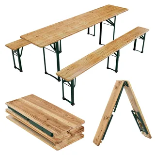 Juskys Passau 3-tlg. natur