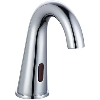 EISL NI075TASSCR Waschtischarmatur TASSONI, Badarmatur mit Sensorbedienung, Sensor, Wasserhahn Bad, Kaltwasser-Armatur, Chrom