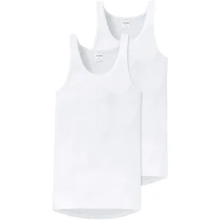 SCHIESSER Herren Unterhemd 2er Pack - 4XL