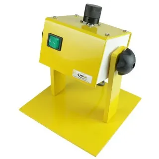 neoLabLine Rotator ohne Drehteller, Gelb, 90 Grad bis 27 Grad Verstellbar, 10 UpM Fix, 230V, 6W, 210mm x 200mm x 220mm